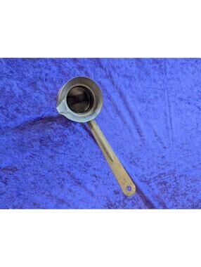 Vintage Metal Turkish Coffee Pot with Long Handle